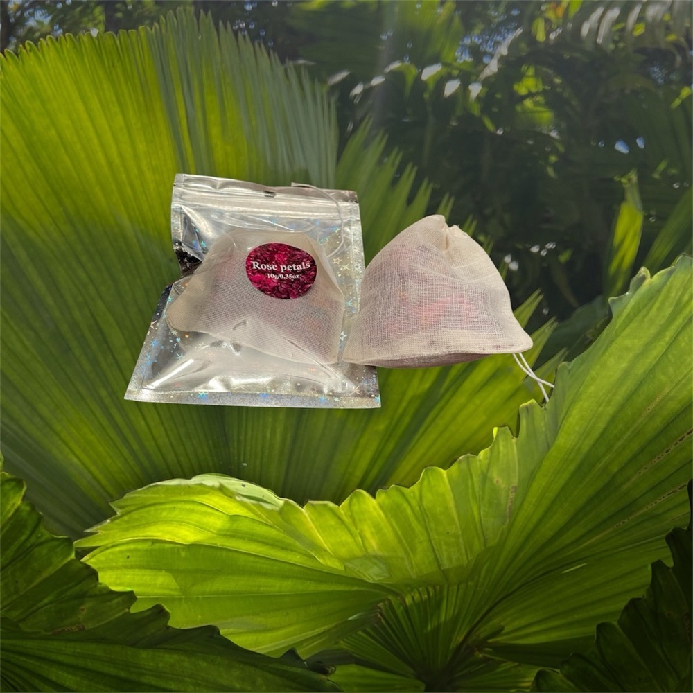 Handmade 2 pack of Rose Petals Sachets get both.